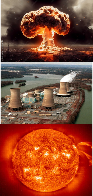Bomb, Reactor, and Star
